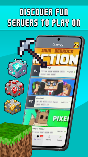 Minecraft için Elmasları Bul ekran görüntüsü