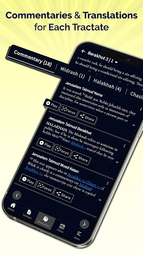Talmud Jerusalem ekran görüntüsü