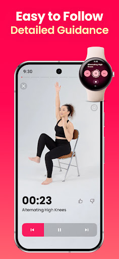 LazyFit: Chair Yoga & Pilates ekran görüntüsü