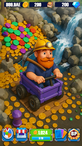Idle Gold Miner: Kaz ve Yönet ekran görüntüsü