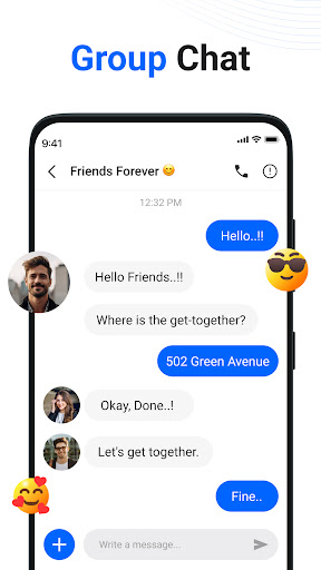 Messages: SMS Texting Home App ekran görüntüsü