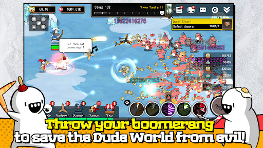 Boomerang RPG:Watch out, Dude! ekran görüntüsü