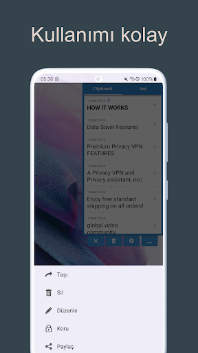 Clipboard Pro ekran görüntüsü