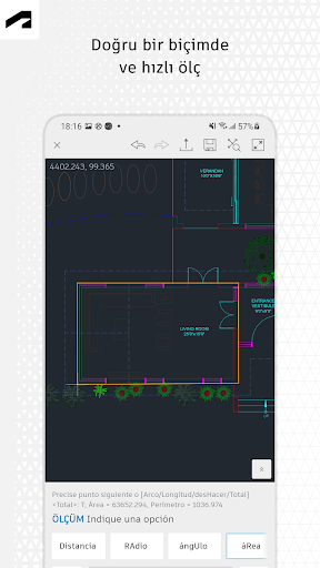 AutoCAD - DWG Düzenleyici ekran görüntüsü