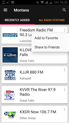 Montana Radio Stations - USA ekran görüntüsü