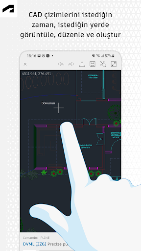 AutoCAD - DWG Düzenleyici ekran görüntüsü