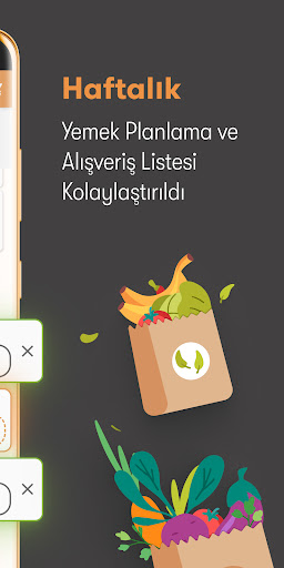 Haftalık Yemek Planlayıcısı ekran görüntüsü