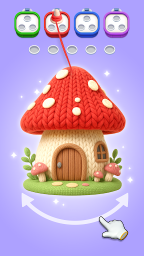 Yarn Escape: Wool Sort 3D ekran görüntüsü
