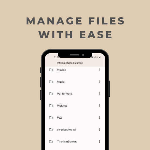 File manager 2025 ekran görüntüsü