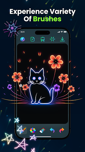 Magic Doodle: Glow Art Drawing ekran görüntüsü