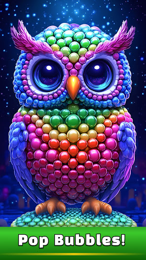 Bubble Owl: Bubble Shooter ekran görüntüsü