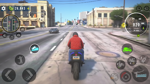 Real Moto Bike Driving Games ekran görüntüsü