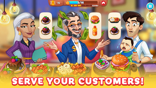 Chef Friends: Cooking Game ekran görüntüsü