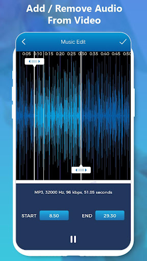 Add Remove Audio From Video ekran görüntüsü