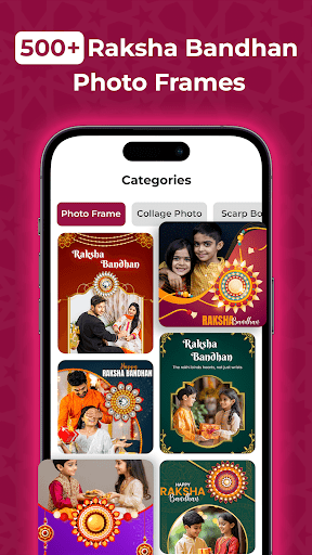 Raksha Bandhan Photo Editor ekran görüntüsü