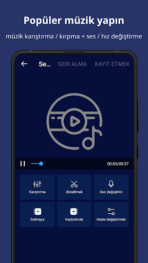 MP3 Kesici & Ses Müzik Kesmek ekran görüntüsü