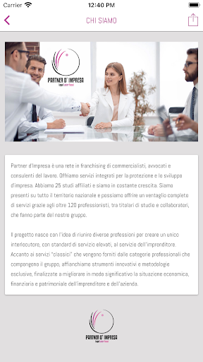 Partner d'Impresa ekran görüntüsü