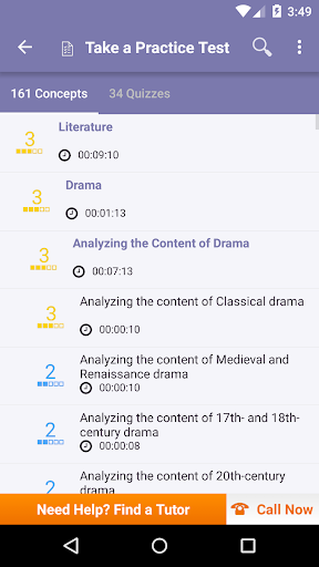 CLEP Humanities Practice ekran görüntüsü