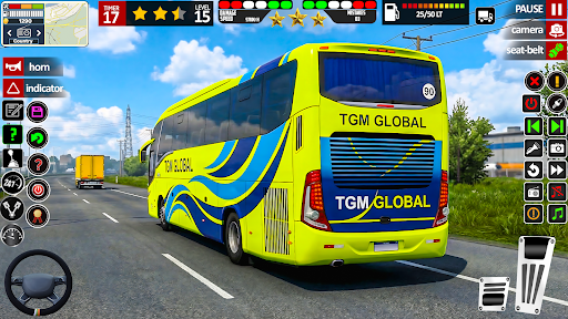 Bus Game Simulator: Coach Bus ekran görüntüsü