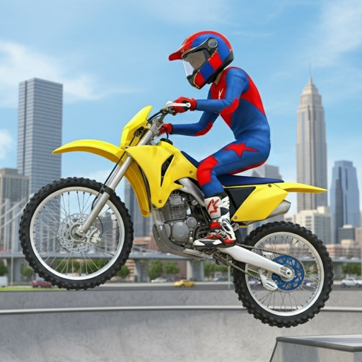 Toon Moto Bikes Stunts Racer