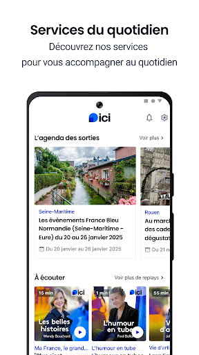 ici : actu locale, radio, TV ekran görüntüsü