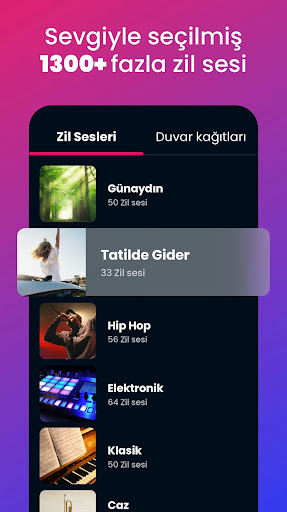 Telefon zil Sesleri: Müzik ekran görüntüsü