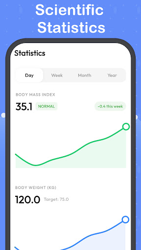 BMI Calculator-Weight record ekran görüntüsü