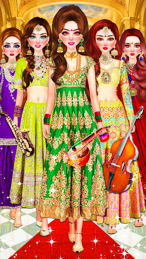 Indian Game Makeup & Dress up ekran görüntüsü