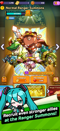 LINE Idle Rangers AFK RPG ekran görüntüsü