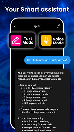 Q-AI Chatbot Assistant ekran görüntüsü