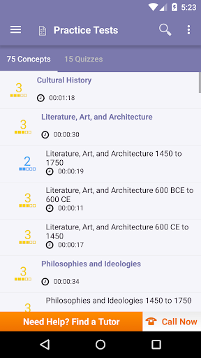 AP World History Practice ekran görüntüsü