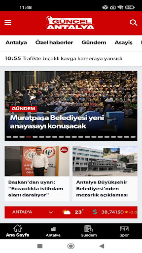 Güncel Antalya ekran görüntüsü