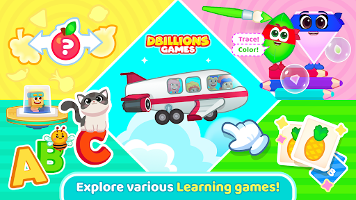D Billions Games For Kids ekran görüntüsü