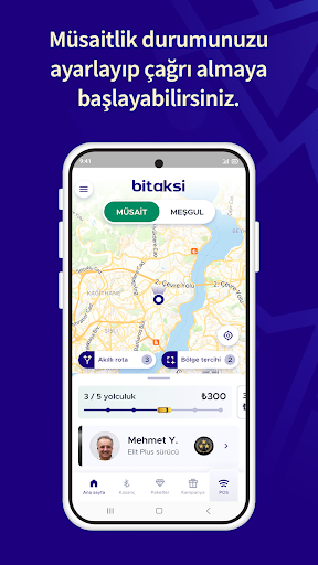 Bitaksi Sürücü Uygulaması ekran görüntüsü