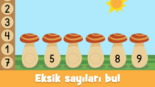 Çocuklar için sayıları öğrenin ekran görüntüsü