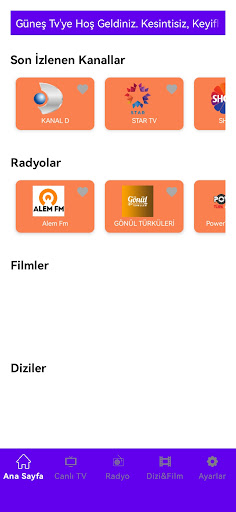 Güneş Tv (Canlı TV - Radyo) ekran görüntüsü