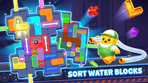 Water Go Color Jam ekran görüntüsü