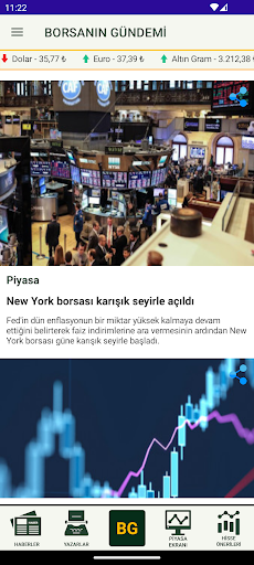 Borsanın Gündemi ekran görüntüsü