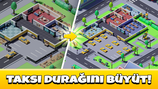 Idle Taxi Tycoon ekran görüntüsü