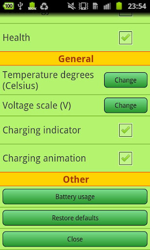 Battery Widget 2D ekran görüntüsü