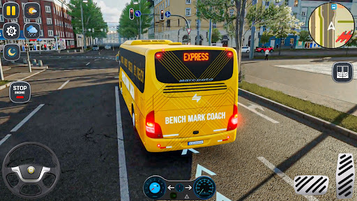 US Bus Game Sim Coach Driving ekran görüntüsü