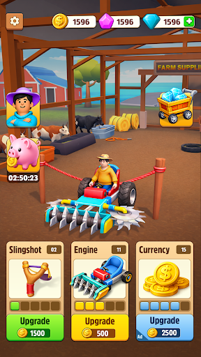 Farm Cut Rider 3D ekran görüntüsü