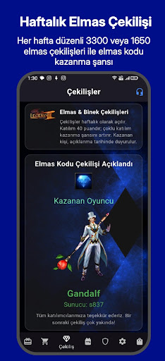 Legend Online: Kod Merkezi ekran görüntüsü