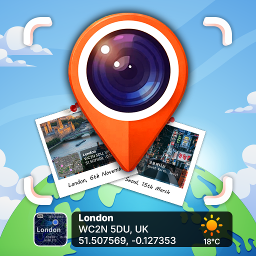 GPS Camera: Map & Timestamp