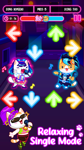 Duet Pet Race: EDM Beat Battle ekran görüntüsü