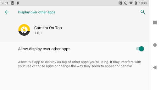 Camera On Top ekran görüntüsü