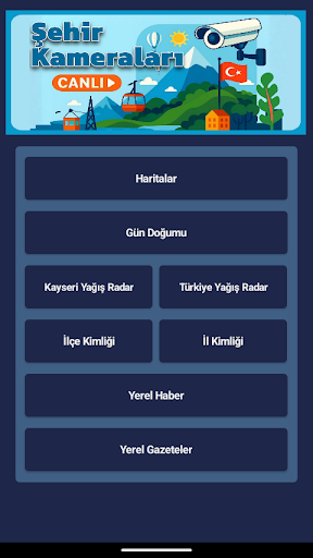 Kayseri Canlı Şehir Kameraları ekran görüntüsü