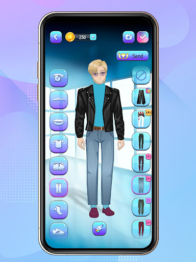 Anime Boys Dress Up Games ekran görüntüsü