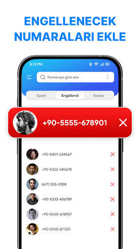 Arayan Kimliği & Spam Koruma ekran görüntüsü