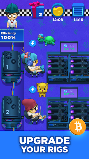 Crypto Miner: Bitcoin Factory ekran görüntüsü